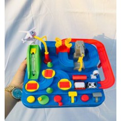Đồ Chơi Trí Tuệ Đường Ray Xe Lửa Cho Bé Chạy &quot;KHÔNG DÙNG PIN&quot;