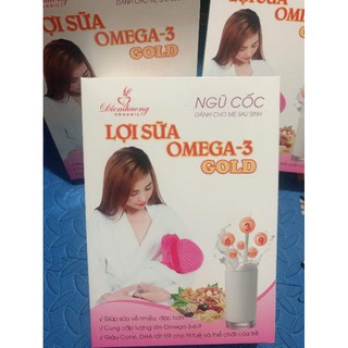 NGŨ CỐC LỢI SỮA 0MEGA 3 GOLD DIỄM HƯƠNG 30 HẠT 1000gram