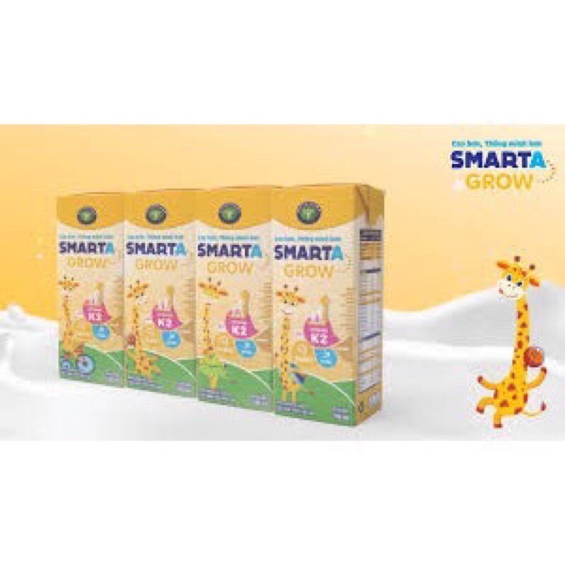 Thùng sữa công thức pha sẵn Nutricare Smarta Grow  date mới- có ship hỏa tốc