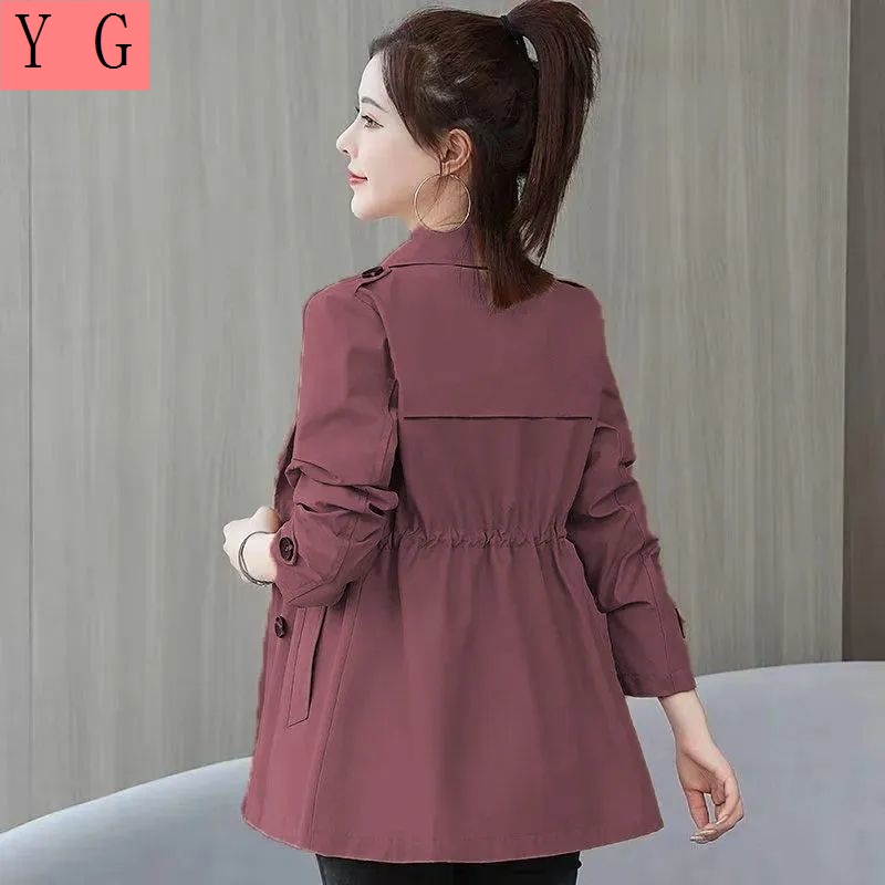 Áo Khoác Gió Dáng Dài Vừa Vặn Có Thắt Lưng Phong Cách Mới Năm 2022 Cho Nữ