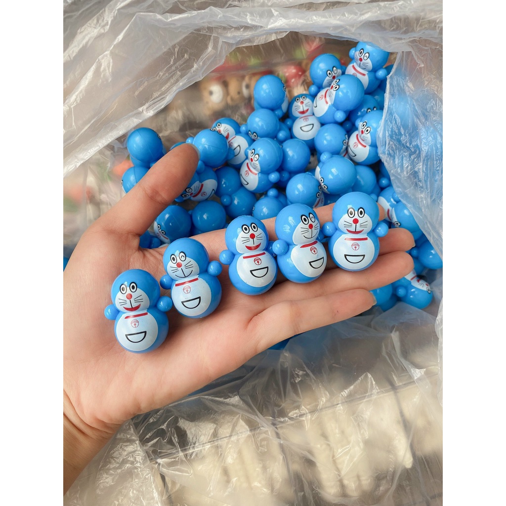 Lật đật hình con vật mini dễ thương làm đồ chơi cho bé và trang trí nhà cửa thông minh