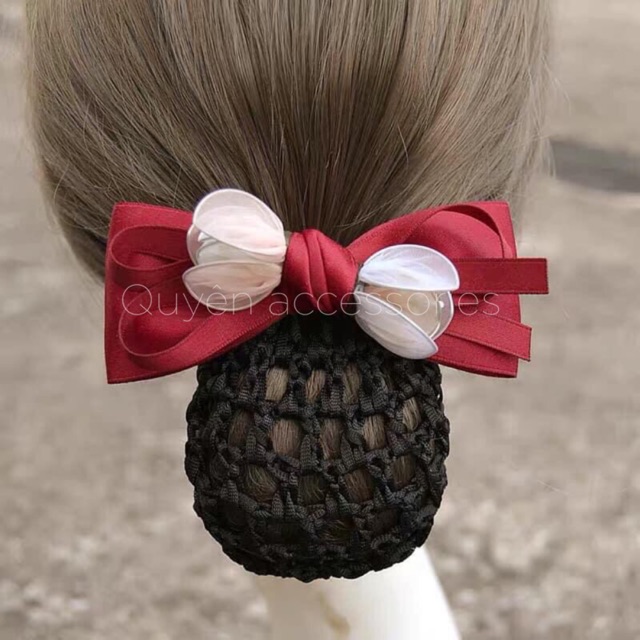 KẸP BÚI HOA VOAN