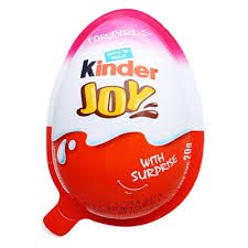 Trứng sô cô la Kinder Joy( hồng- bé gái) 20g