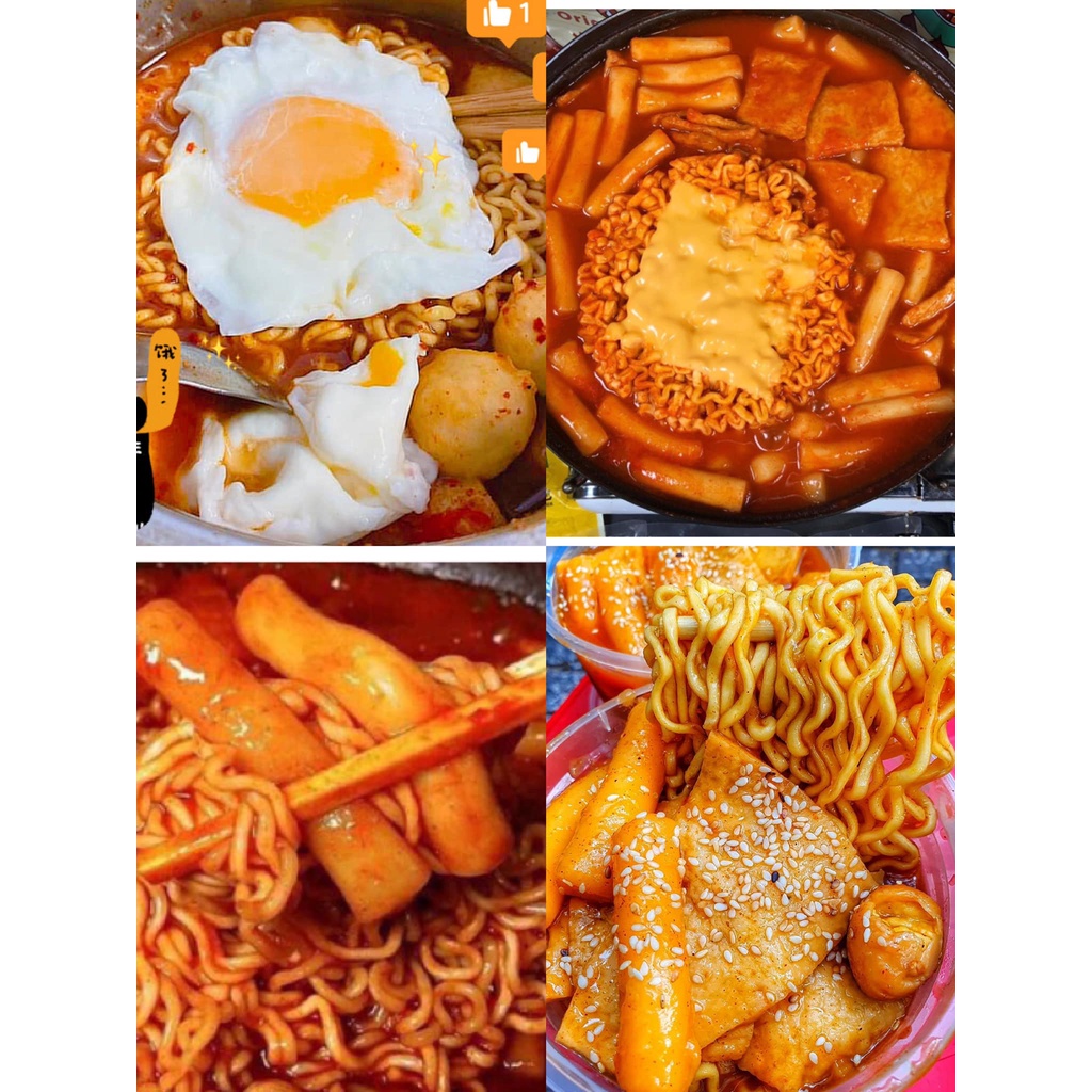 Bánh gạo phô mai Jofood - Tokbokki 500g