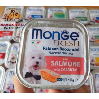 Pate Monge thịt tươi hảo hạn cho chó- hộp 100g