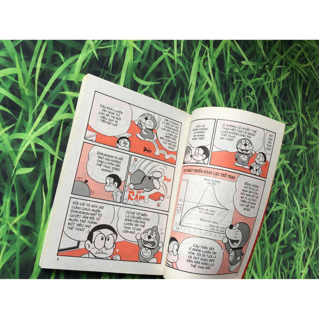 Sách - Doraemon học tập - Thể dục dụng cụ Gigabook