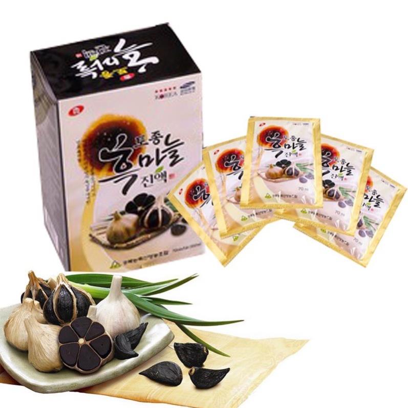 Nước Tinh chất tỏi đen hàn quốc - Cham Korean Traditional Black Garlic