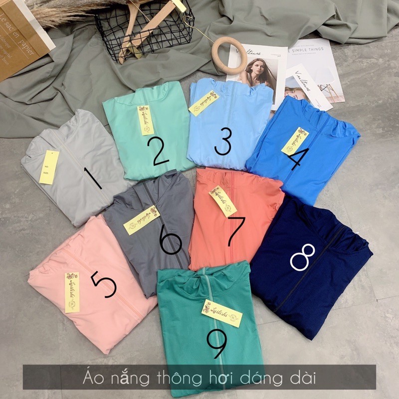 [Mã WASKT410K giảm 10K đơn 50K] Áo choàng nắng thông hơi, chất thun mát lạnh. | BigBuy360 - bigbuy360.vn