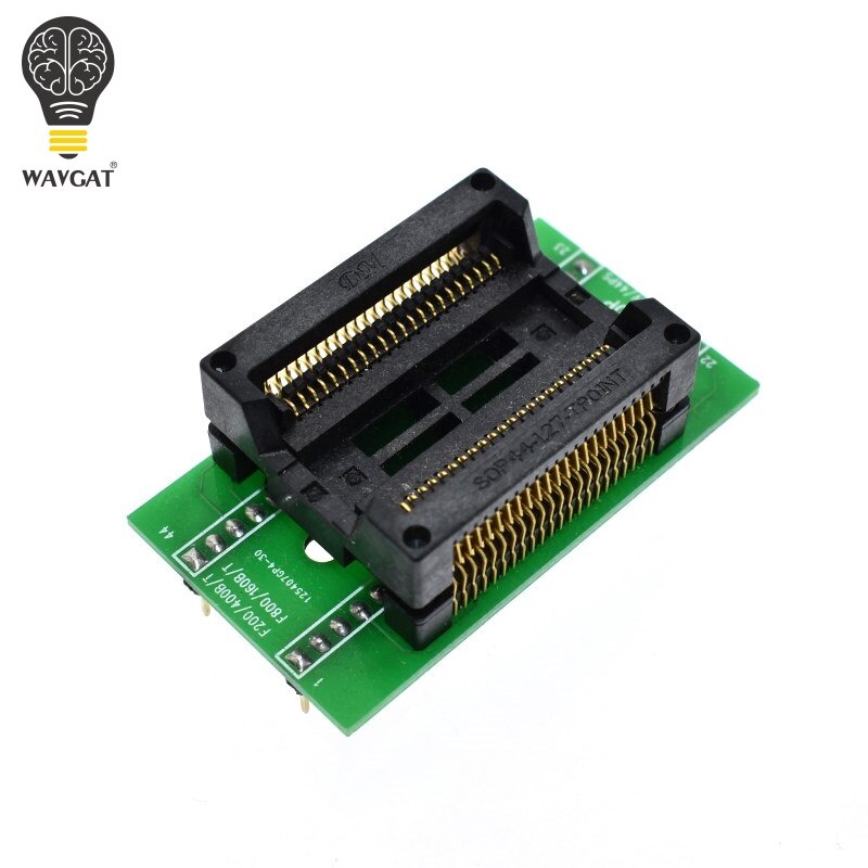 Ổ Cắm Chuyển Đổi Lập Trình WAVGAT SOP44 Sang DIP44 PSOP44 - DIP44 / SOP44 / SOIC44 / SA638-B006 IC