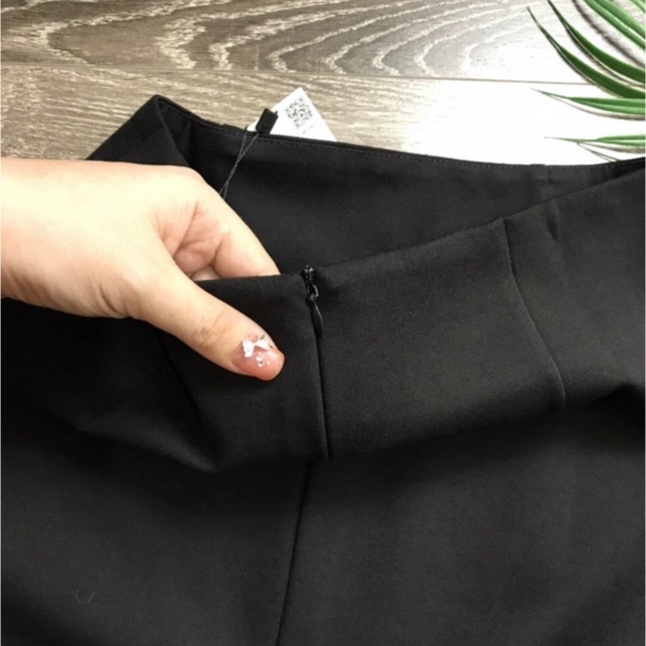 Chân váy bút chì dài Homieyl cao cấp, chân váy công sở nữ màu đen dài xẻ sau | BigBuy360 - bigbuy360.vn