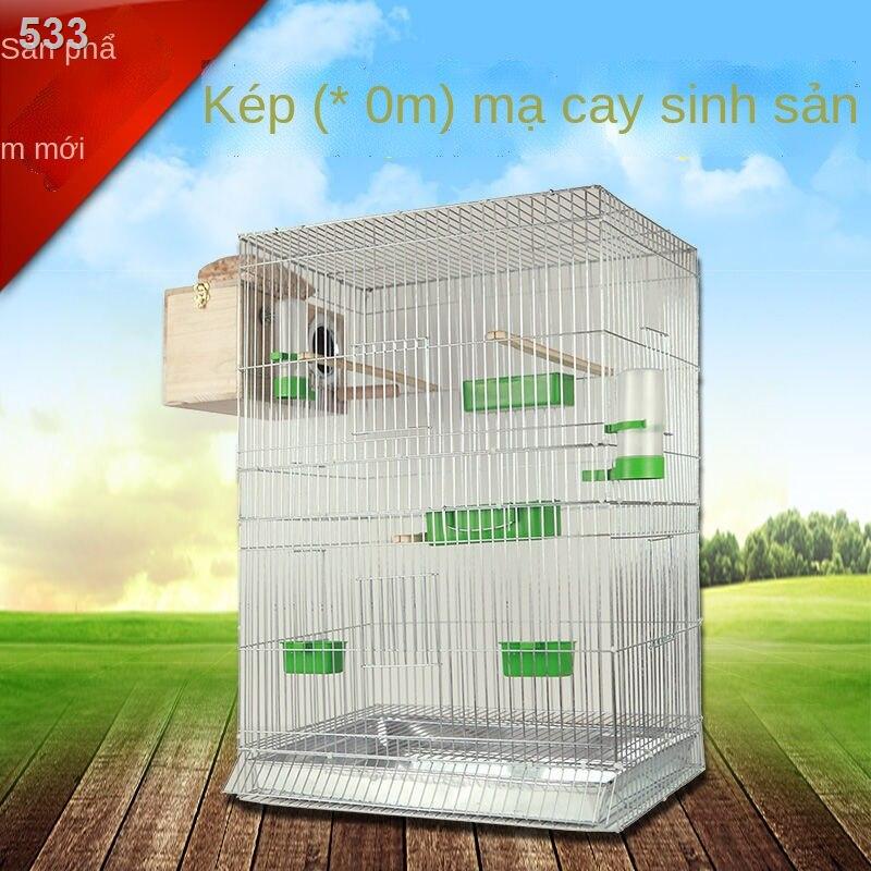 【thanh lý kho】Sản phẩm mới lồng nuôi có chiều cao lớn chim Xuanfeng vẹt sáo đá mạ kẽm kim loại