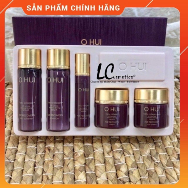 [ Mua hàng hàng ngay - nhận quà liền tay] Bộ dưỡng da mini Ohui Age Recovery Chống lão hoá - Trẻ hoá làn da