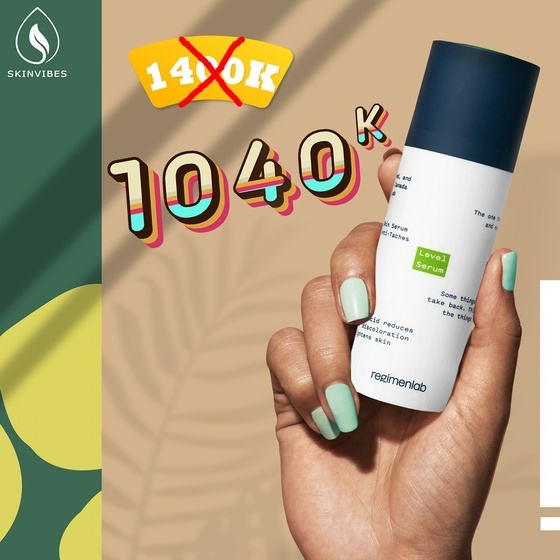 Serum ngăn ngừa tăng sắc tố, phục hồi và làm mịn màng làn da - Level serum 30ml