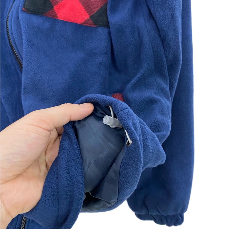 Áo Khoác Jacket Hoodie Zipr NAM NỮ phối sọc caro vải nỉ 2 lớp dày dặn form rộng unisex thu đông giữ ấm