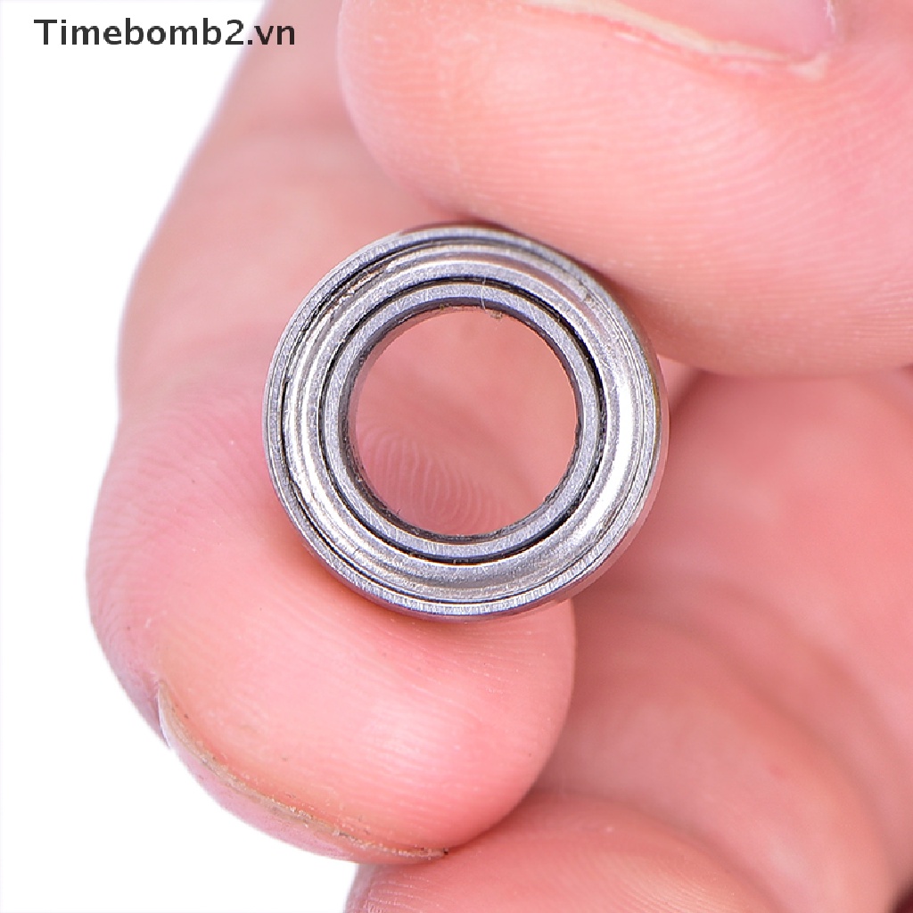 Bộ 2 Vòng Tròn Đóng Kín Bằng Thép Không Gỉ 6 Kích Cỡ Cho Máy Câu Cá