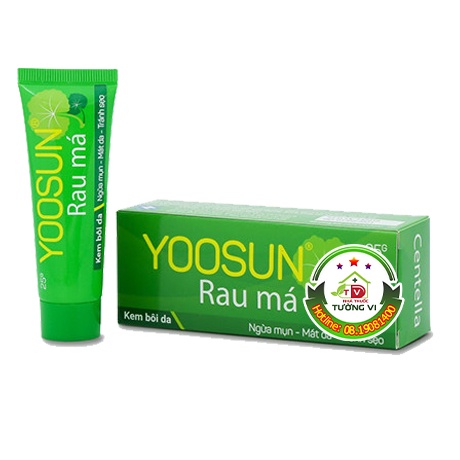 Yoosun Rau Má - Kem bôi da làm dịu mẩn ngứa, ngừa mụn, mát da