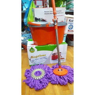 BỘ LAU NHÀ MEGAHOME X2 KIỂU MỚI 2018