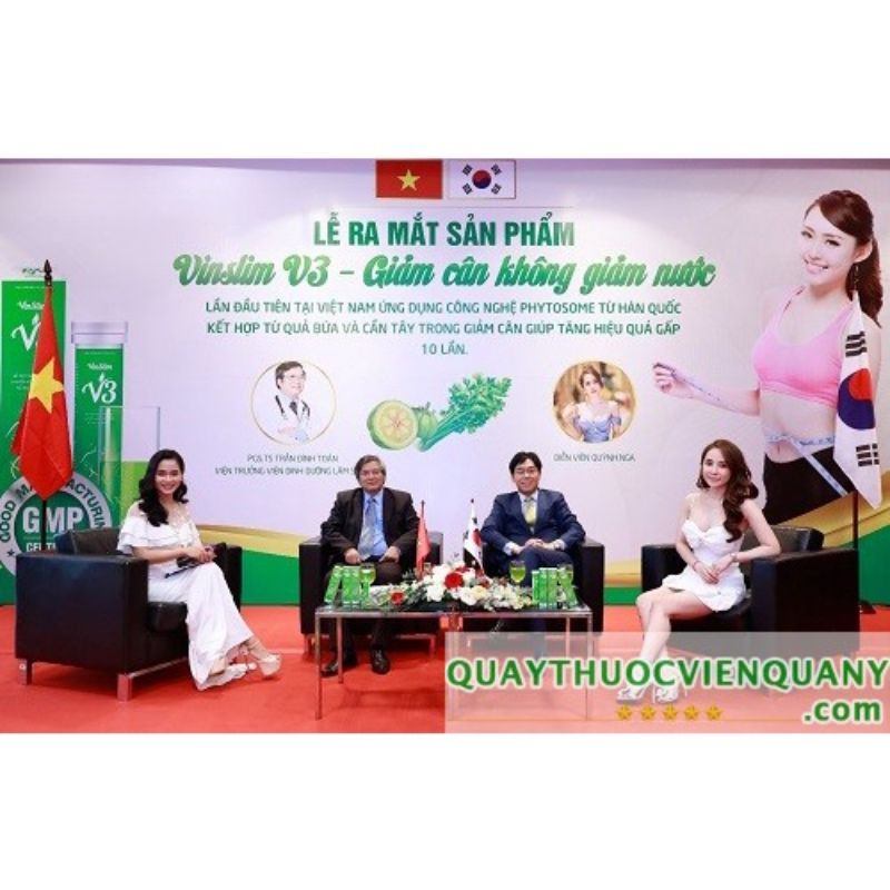 Viên sủi Vin Slim V3 giảm cân an toàn