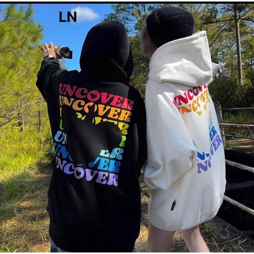 Áo Hoodie Nam Nữ Un Over  From Rộng Chất Nỉ Unisex, Áo hoodie Nữ  CHỮ  Nhiều Màu