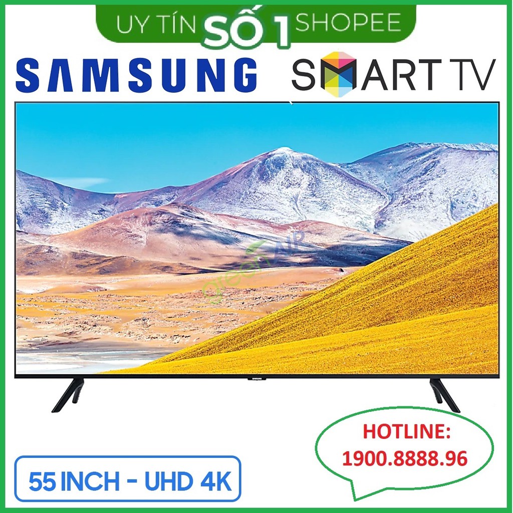 Smart Tivi 4K Samsung Crystal UHD 55 inch TU8100 (UA55TU8100KXXV)