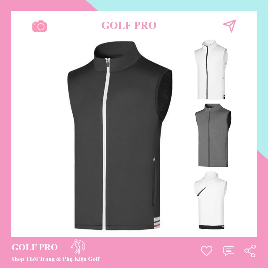 Áo gile golf nam 2 lớp Titliest ôm sát giữ nhiệt tốt shop GOLF PRO AG002