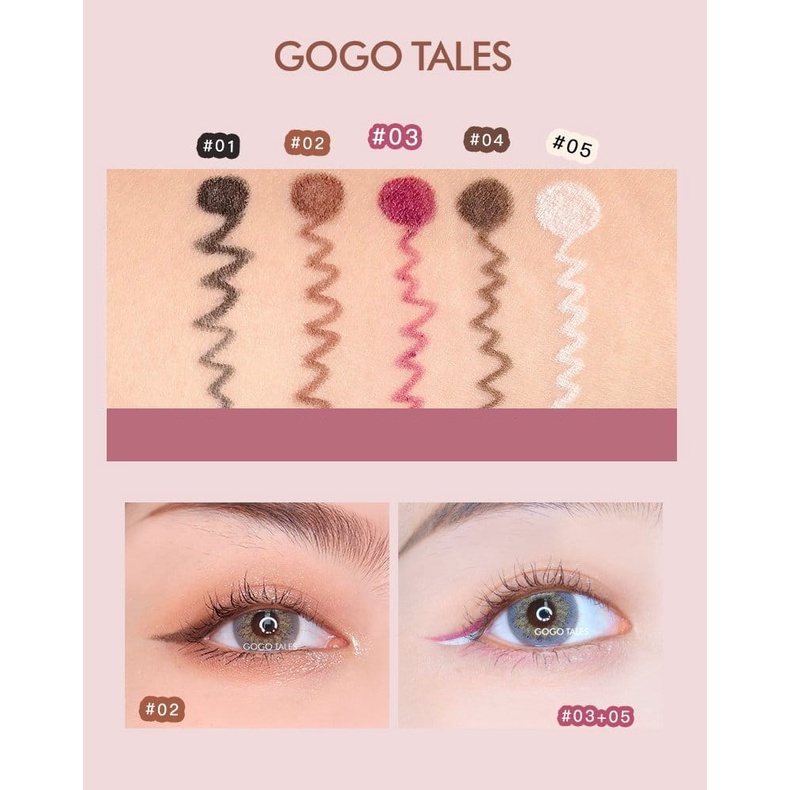 Chì Sáp Kẻ Mắt GOGO TALES Eyeliner Daisy Cúc Họa Mi