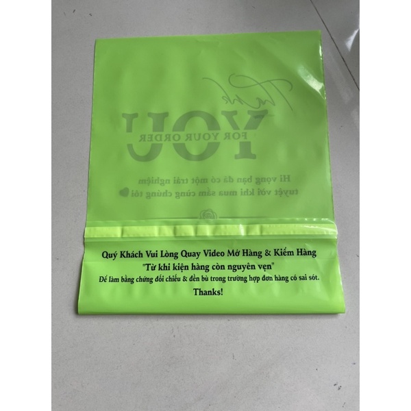 túi niêm phong in thankyou 26x40cm