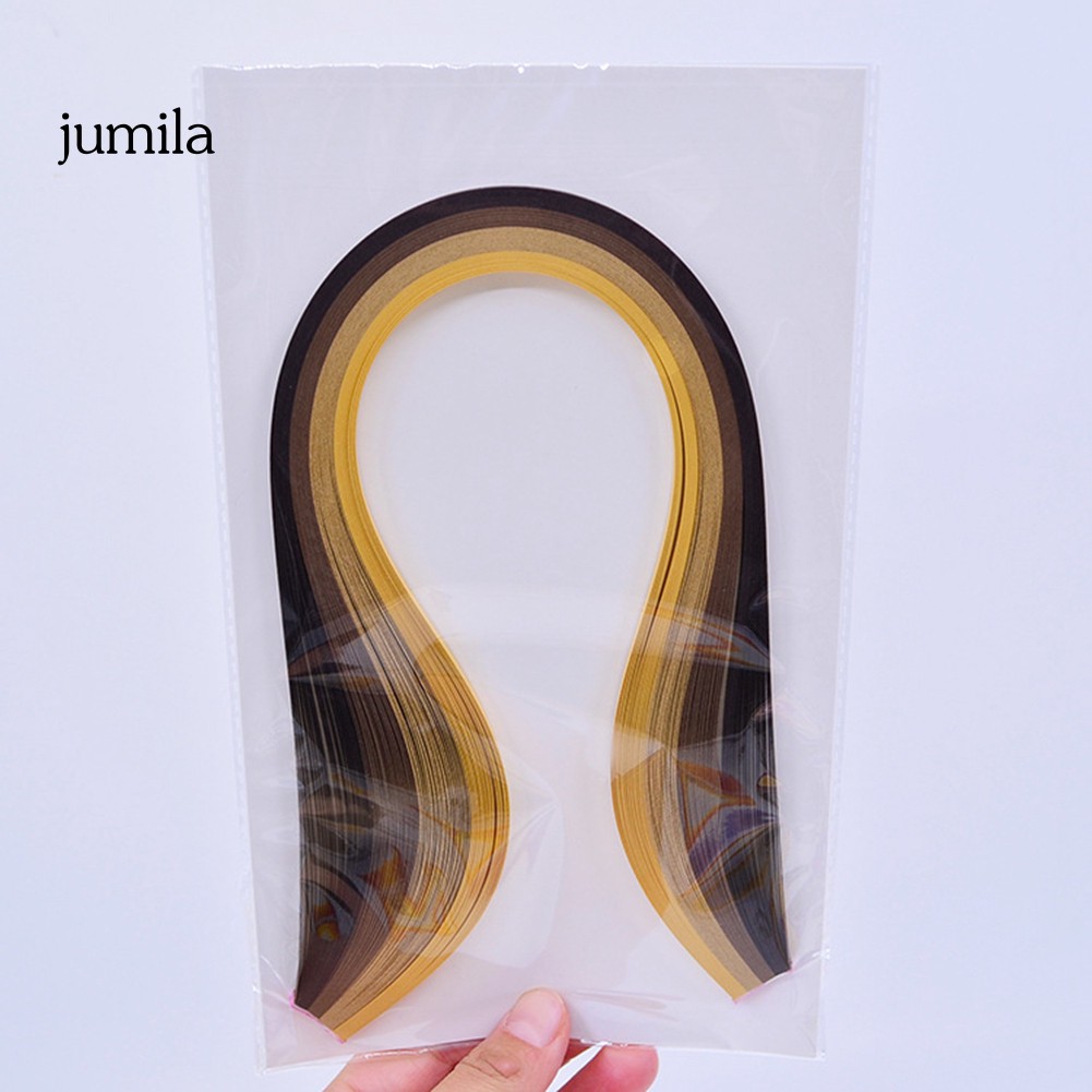 Set 100 Dải Giấy Màu Sinh Động 5mm Làm Đồ Thủ Công