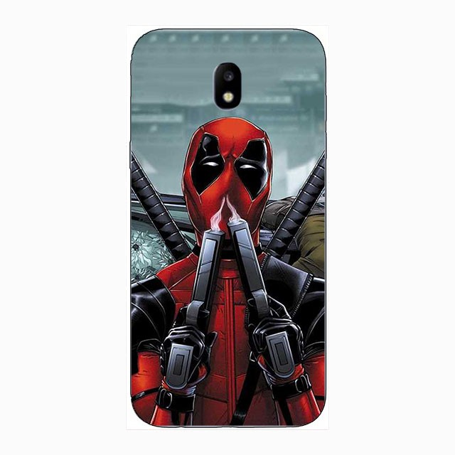 ốp điện thoại Silicone Tpu Mềm In Hình Siêu Anh Hùng Marvel Cho Samsung Galaxy J7 2017 J730F J730 J7 Pro