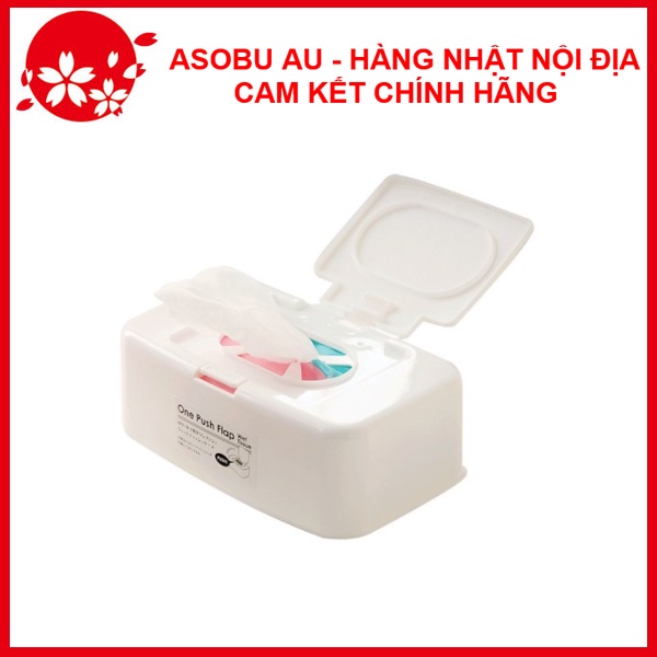 [GIẢM SỐC] Hộp đựng giấy ướt có nắp bật NỘI ĐỊA NHẬT BẢN