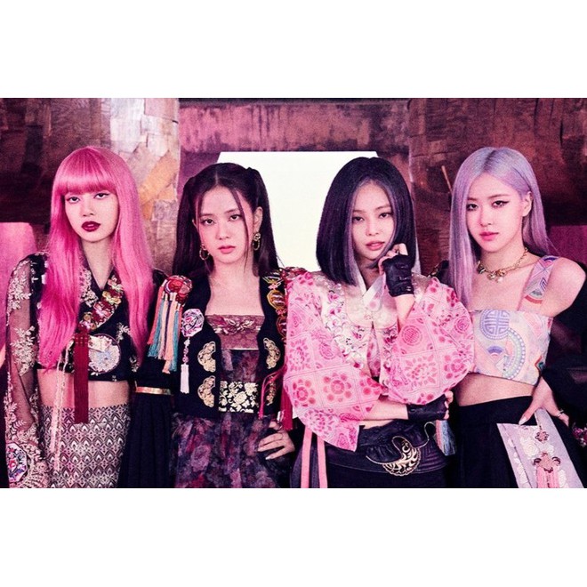 Hộp quà viền tròn Blackpink LISA JENNIE JISOO ROSE