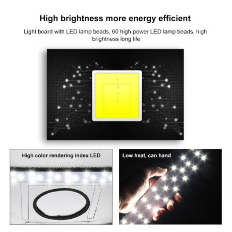 [BH 3 TH✔️] Hộp chụp hình ảnh sản phẩm chuyên nghiệp 40x40,60x60cm PULUZ Có Đèn Led + Tặng kèm 6 phông nền 💖 GVC2020 💖