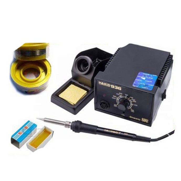 Combo máy hàn hakko 936 và  5 món phụ kiện