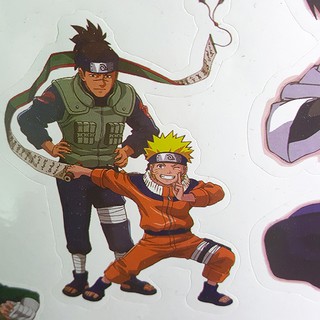 Tấm sticker dán chủ đề NARUTO ( kích thước 27cm x 37cm )