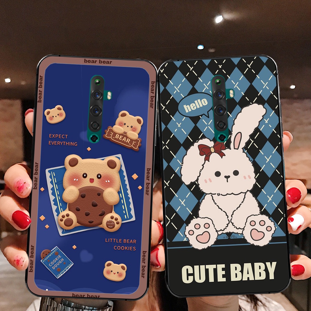 Ốp lưng Oppo Reno / Reno 2 / Reno 2Z / Reno 2f / Reno2 F in hình cute, mẫu chú gấu siêu đẹp- GIÁ RẺ