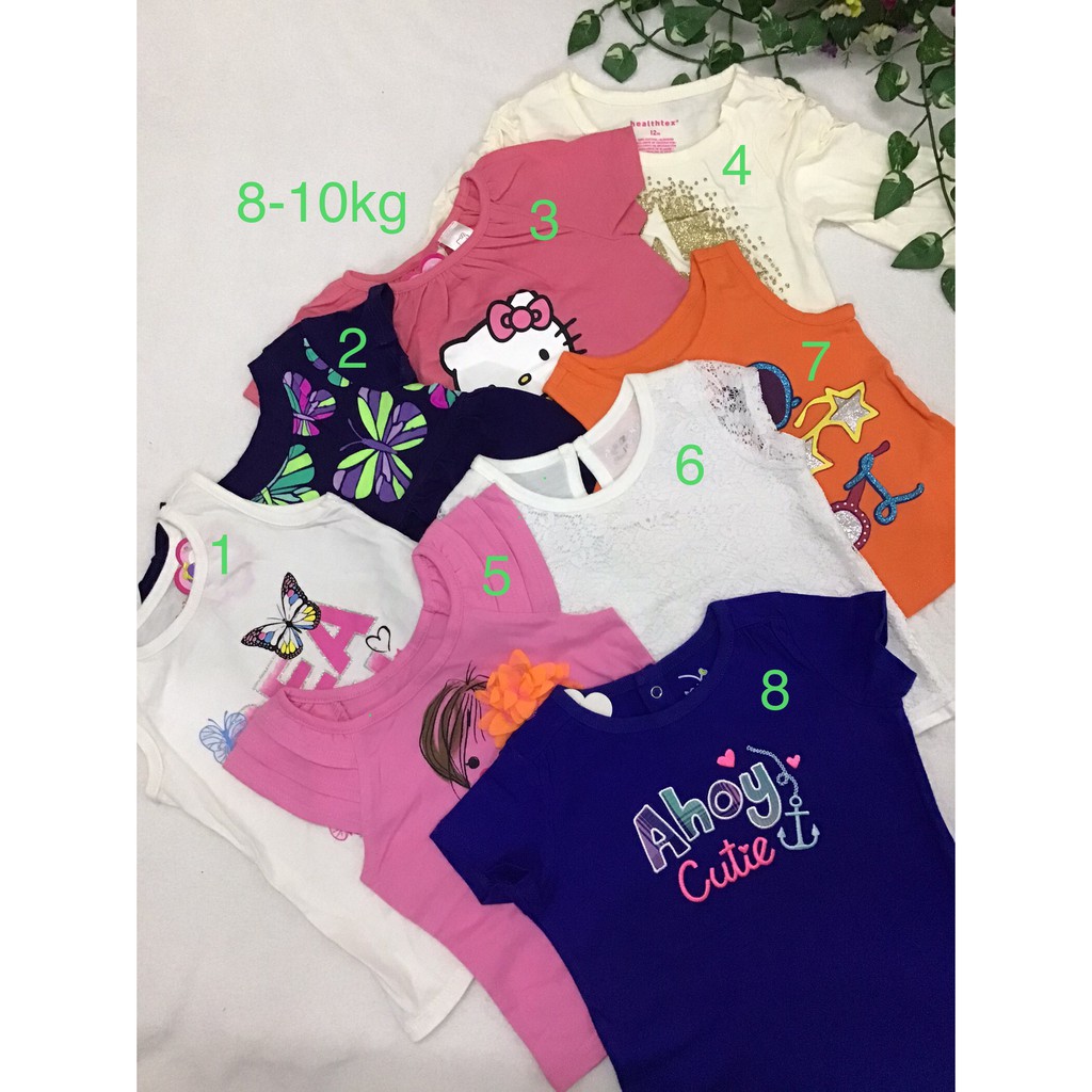 SALE SET 3 áo thun bé gái 8kg-12kg chỉ với giá 50K/3c (GIAO MẪU NGẪU NHIÊN)