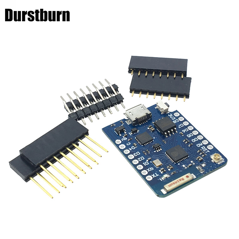 Bộ anten ngoài WEMOS D1 Mini Pro 16M Bytes NodeMCU Based ESP8266 ESP-8266EX CP2104 WIFI tiện dụng