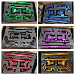 Ghi đông 5 khúc nhôm CNC