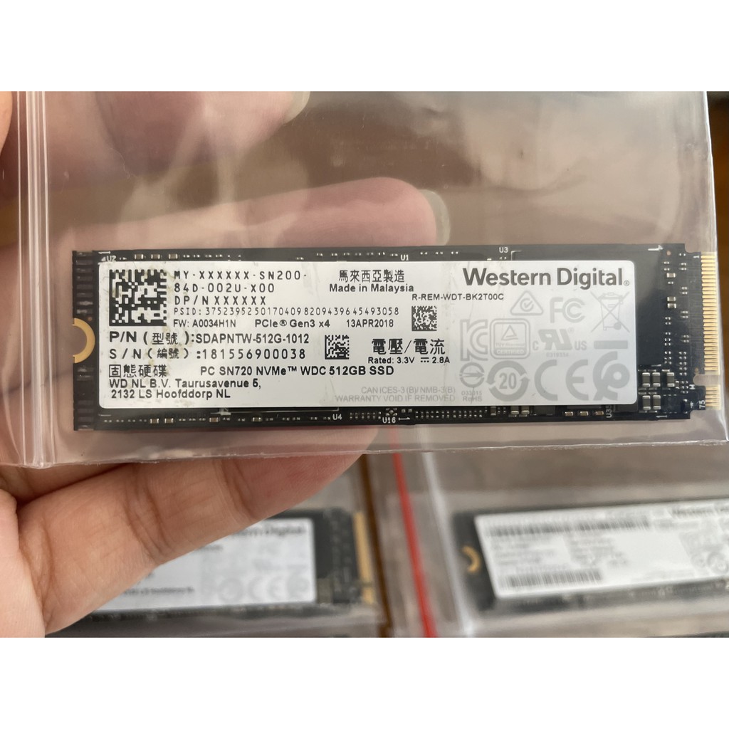 Ổ Cứng SSD Western Digital Black 250GB/256GB M.2 NVMe - WDS250G2X0C