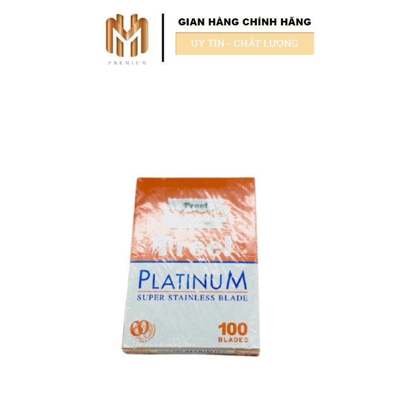 [HÀNG TỐT] Lưỡi lam Treet Platinum - hộp 100 lưỡi tiện dụng