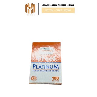 Lưỡi lam Treet Platinum - hộp 100 lưỡi tiện dụng