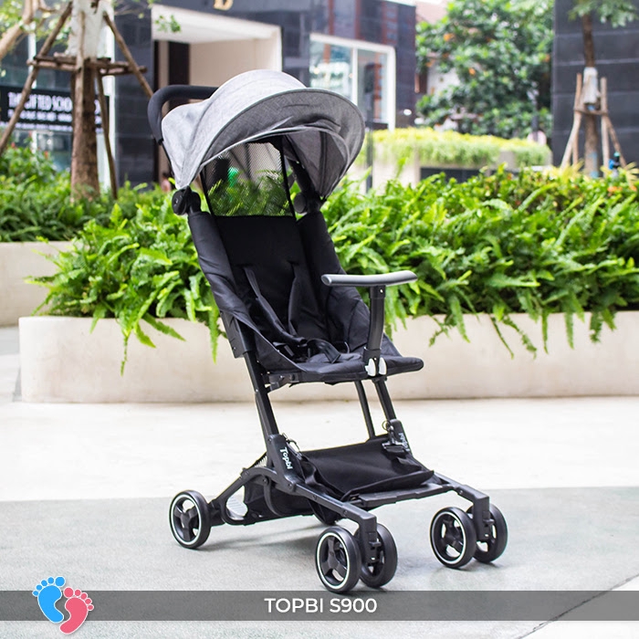 Xe đẩy cao cấp siêu bền Topbi S900 (Tải trọng đến 50kg)