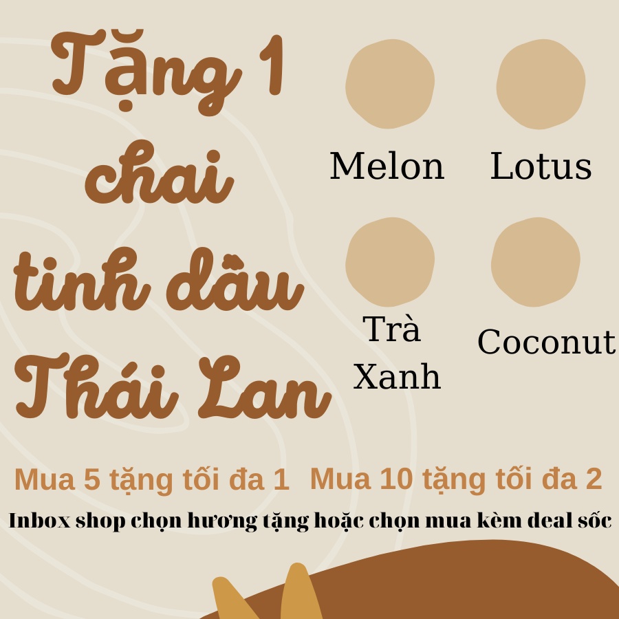 Tinh Dầu Thiên Nhiên 10ml nguyên chất - Nhập Khẩu - Thơm Phòng - Dùng cho đèn xông - máy xông - máy khuếch tán tinh dầu