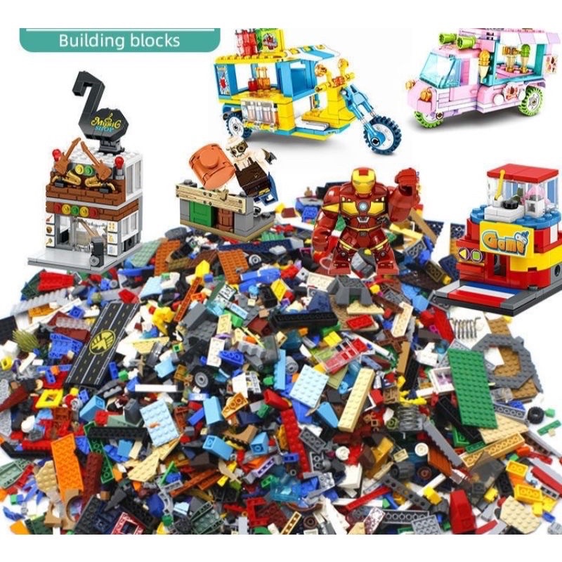 Đồ chơi lego gạch xếp hình 1kg hàng mới 100%