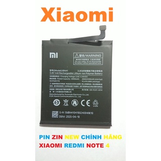 Pin zin new chính hãng cho xiaomi redmi note 4-bn41