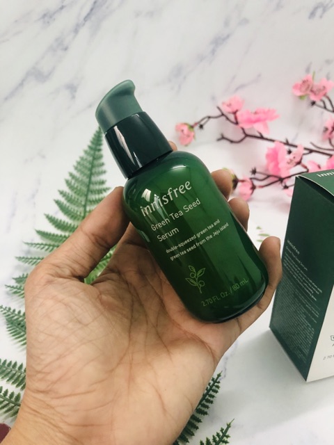 Tinh Chất Dưỡng Ẩm Phục Hồi Da Từ Trà Xanh Tươi Jeju Innisfree Green Tea Seed Serum 80ml