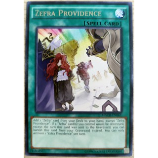 [Thẻ Yugioh] Zefra Providence |EN| Rare