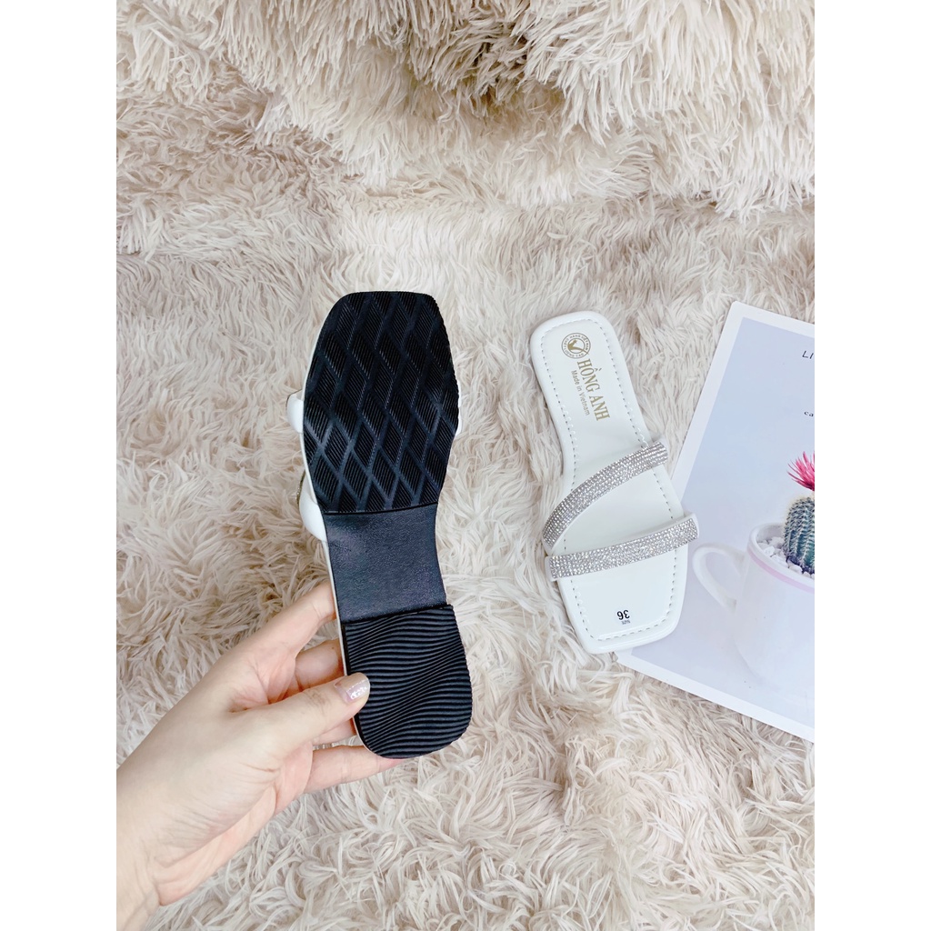 XẢ KHO (S40) Dép lê nữ quai đá chéo (Mã D.294)