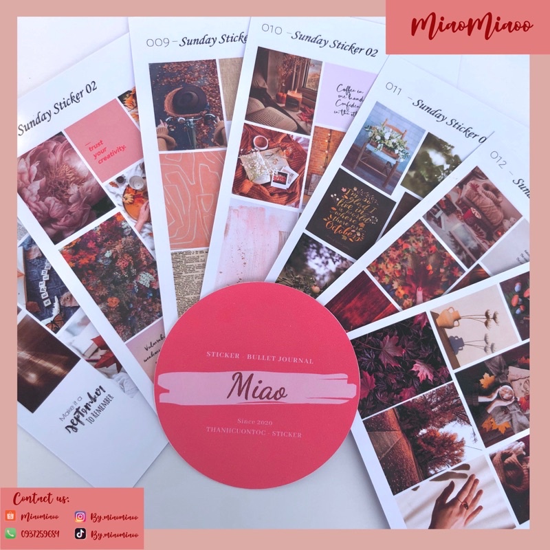 Bullet Journal Sunday sticker - Sunday Sticker 02