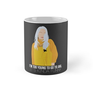 Cốc sứ in hình - billie eilish - bellyache 2 - mscs-ih36202